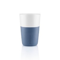 Чашки для латте 2 шт. 360 мл. лунные, синие