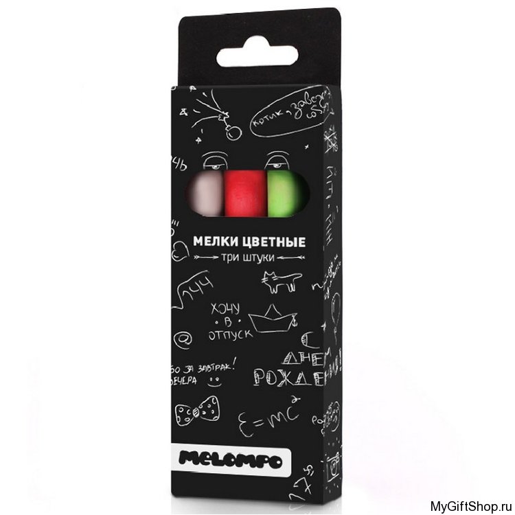 Набор цветных мелков Melompo
