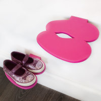 Полка для обуви Footprint, розовая