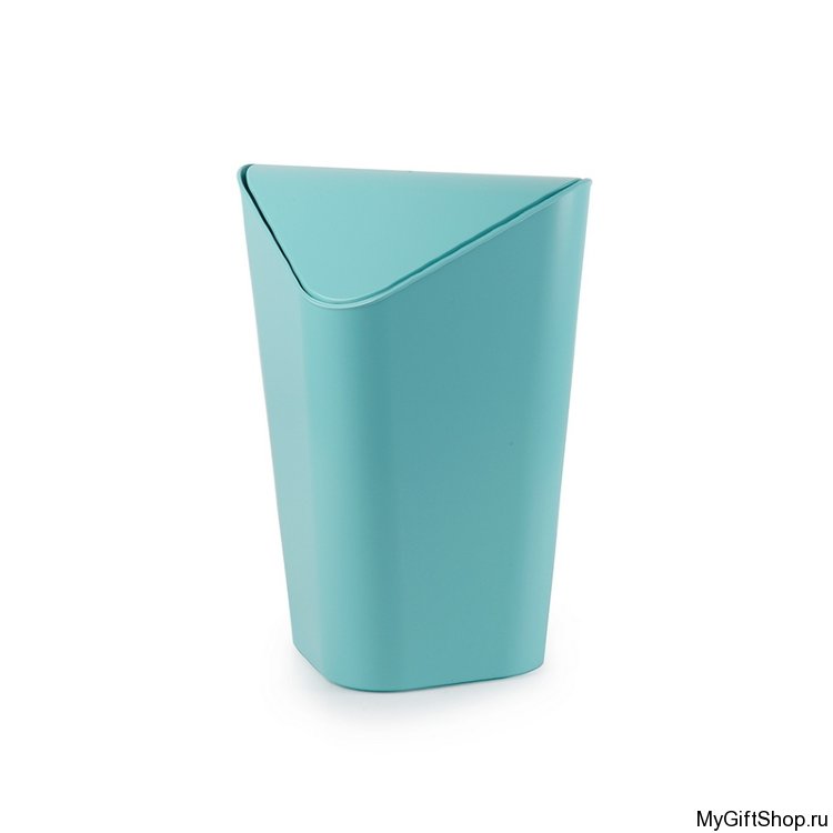 Корзина для мусора Corner mini, ярко-голубая