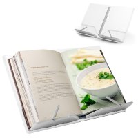 Подставка для кулинарной книги CookBook складная, белая