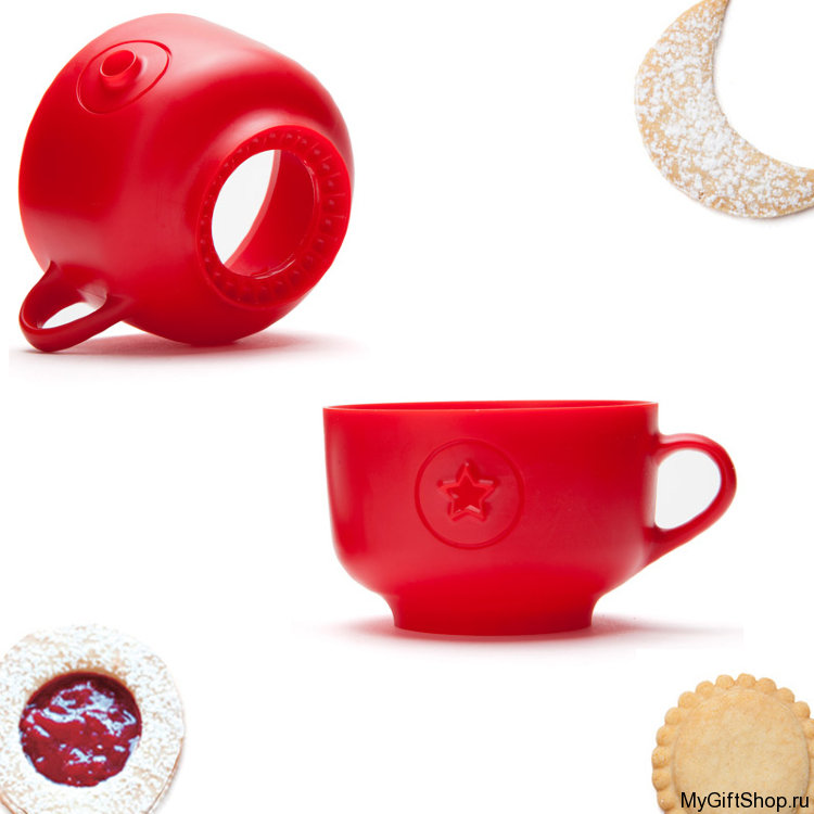 Форма для печенья Cookie cup, красная