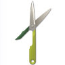 Ножницы безопасные с двойным лезвием Twin Cut, зеленые