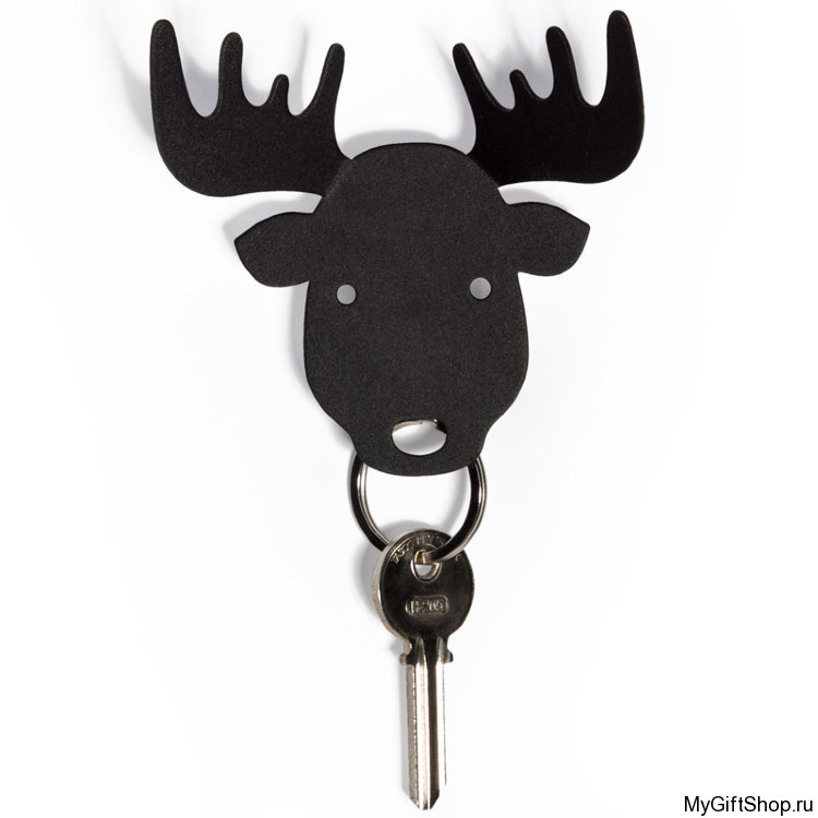 Держатель для ключей и аксессуаров Moose, черный