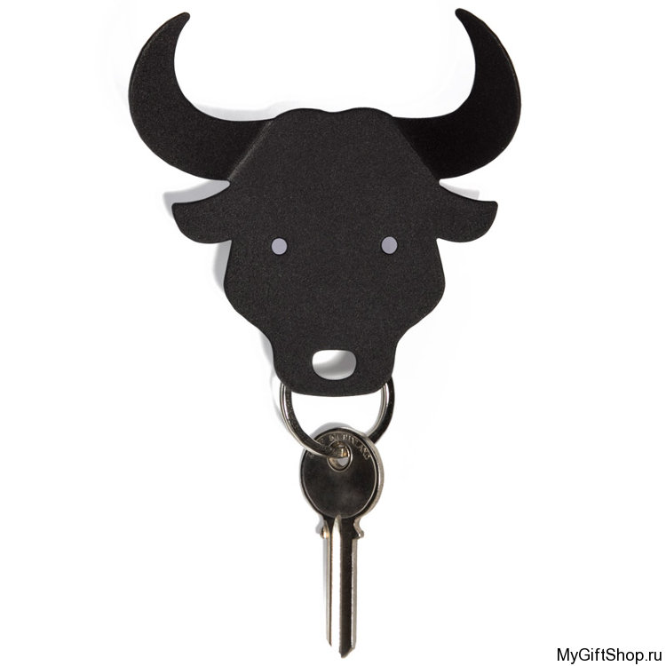 Держатель для ключей и аксессуаров Bull, черный