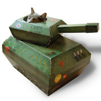 Игровой домик для кошек Tank