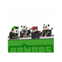 Набор магнитных закладок Pandas Rock