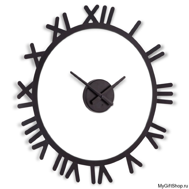 Часы настенные Tima, черные
