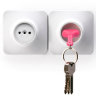 Брелок + держатель для ключа Unplug, розовый