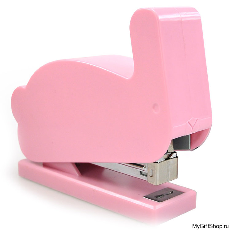 Степлер Bunny, розовый
