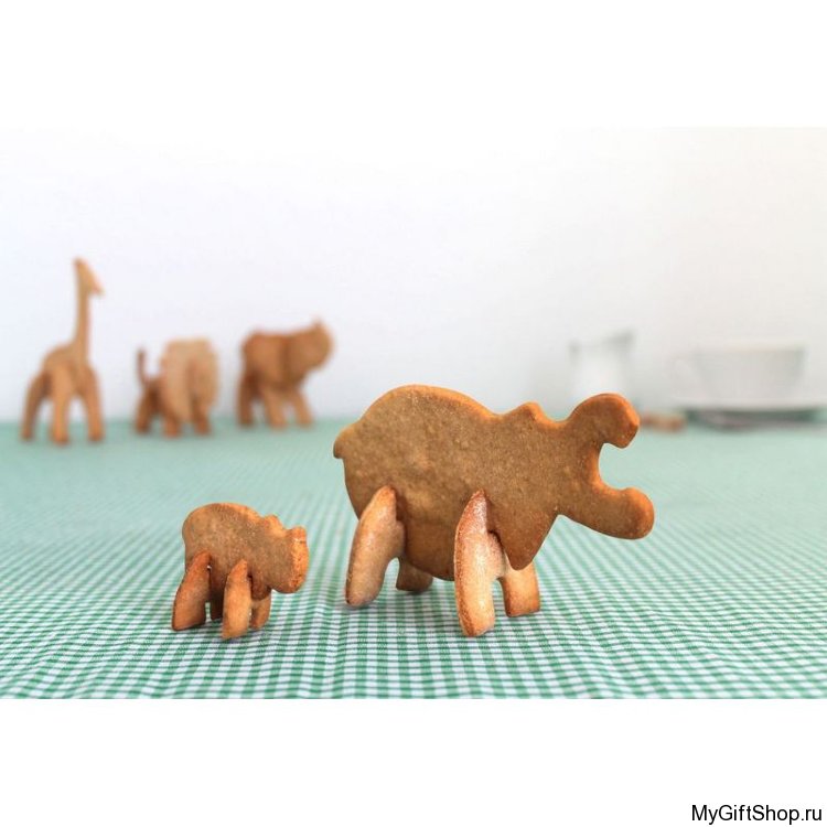 Формы для печенья 3D Safari "Гиппопотам"