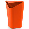 Корзина для мусора угловая Corner, оранжевая