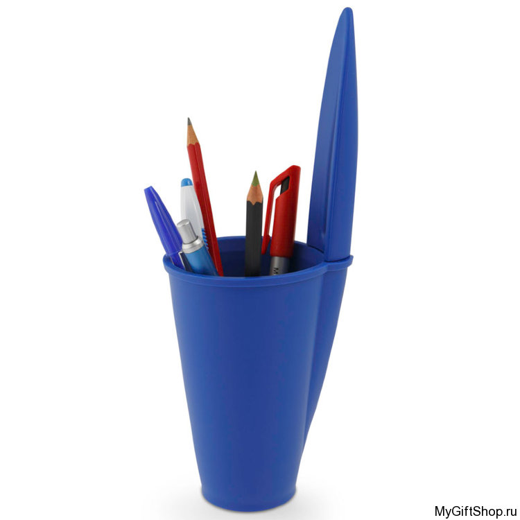 Подставка для ручек Bic, синяя