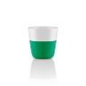 Чашки для эспрессо 2 шт. 80 мл., зелёные