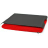 Подставка с пластиковым подносом Laptray, черная/красная