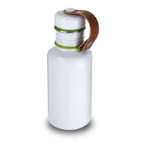 Бутылка для воды Water bottle, белая/зелёная