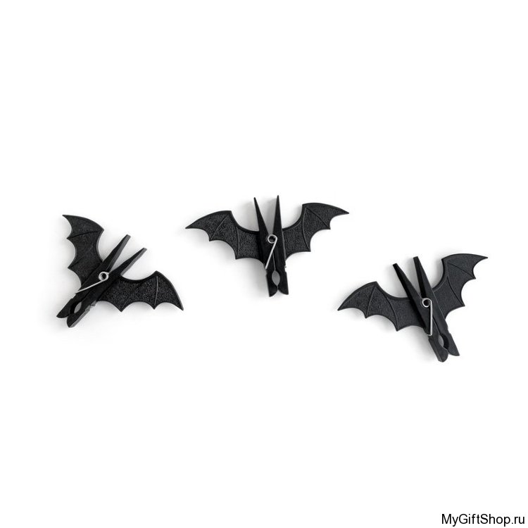 Клипса-прищепка Spooky Bat