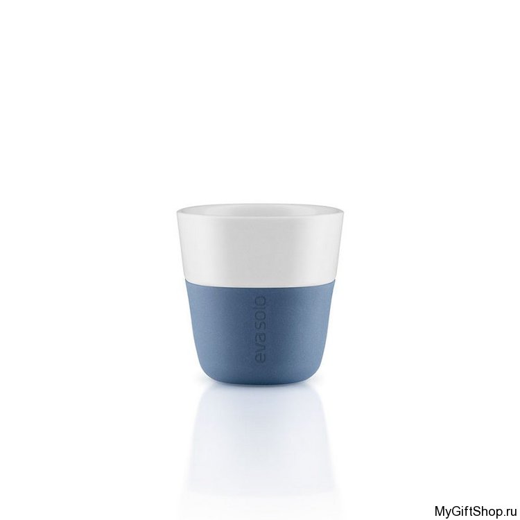 Чашки для эспрессо 2 шт. 80 мл., лунно-голубые