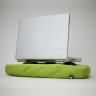 Подставка для ноутбука Surfpillow Hightech, зеленая/черная