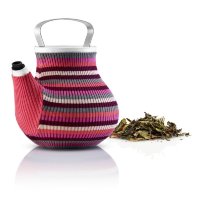 Чайник заварочный My Big Tea в вязаном чехле 1,5 л., розовый в полоску