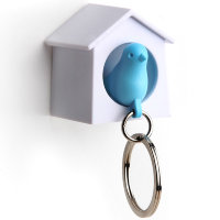 Держатель + брелок для ключей Mini Sparrow, голубой