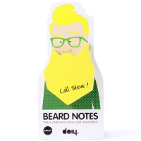 Блок для записей Beard, желтый