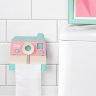 Держатель для туалетной бумаги Polaroll, розовый/мятный