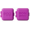 Пресс-формы для яйца 2 шт., фиолетовые